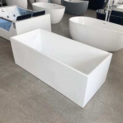 China Free Standing Tub 1600*750mm Large Size Indoor Acrylic Bathtub Walk In for sale