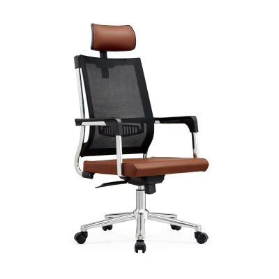 China (Size) Executive Chairs High Quality Luxury Adjustable Swivel High Mesh Home Office Chair Comfortable Back for sale