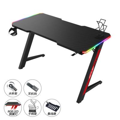 China Wholesale High Quality Sticker Gaming Office Chair Carbon Fiber Led Handle Phone L Shape Gaming Table for sale