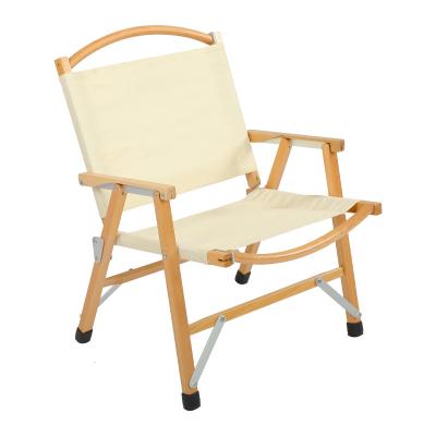 China Factory direct supply modern sketch leisure chair outdoor camping portable wooden folding chair for sale