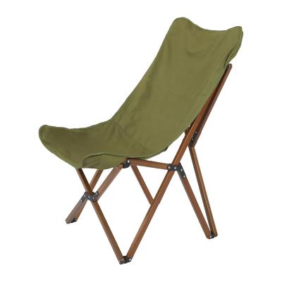 China Modern Professional Made Outdoor Products Camping Beach Large Butterfly Chair Portable Folding Beech Chair for sale