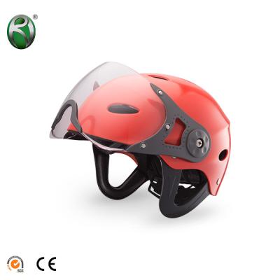 China ABS ABS+ EVA Multi Sport Rock Climbing Helmet With Sun Visor for sale