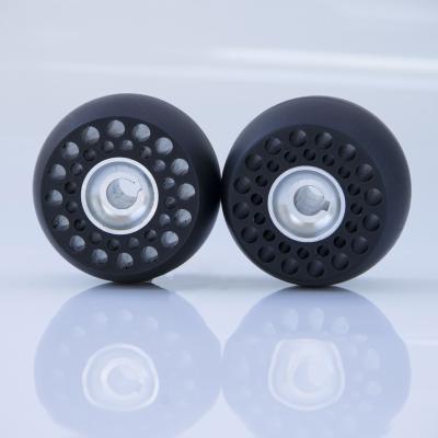 China Hollow Tire Skateboard Hollow Tire Airless Skateboard PU Cavity Wheel Skateboard AIR FREE PU Roller Skate Wheel for sale