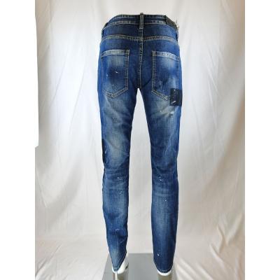 China Custom New Arrival QUICK DRY Destroyed Jeans Ripped Skinny Jeans for sale