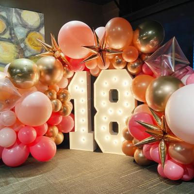 China HOME PARTY Room Decoration 3ft Marquee Large Eye-Catching Letters Lightweight Sign for sale