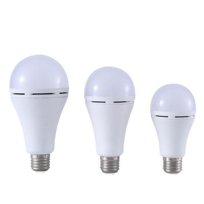 China Night market stalls super bright built-in LED bulbE27 B22 7W 9W 12W 15W battery LED emergency light bulb for sale