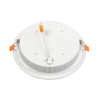 China EUROPEAN 85-265V Embedded Single Square 7W 12W 15W 20W 30W LED Round and Ceiling Light for Home and Commercial Use for sale