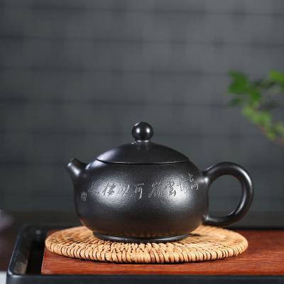 China Customizable Factory Wholesale Handmade Chinese Zisha Purple Clay Teapot Yixing Hot Selling Classic Teapot for sale