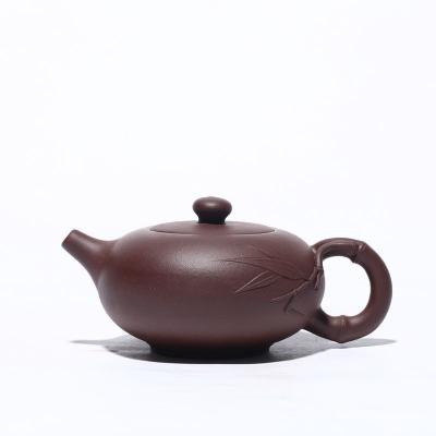 China Factory Stocked Wholesale Hot Selling Purple Clay Teapot Classic Yixing Zisha Chinese Classic Teapot Customizable Handmade for sale