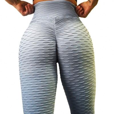 China Amazon hot sale antibacterial women gym clothes push up workout tights butt crack! crack! elevator gaiters for fitness for sale