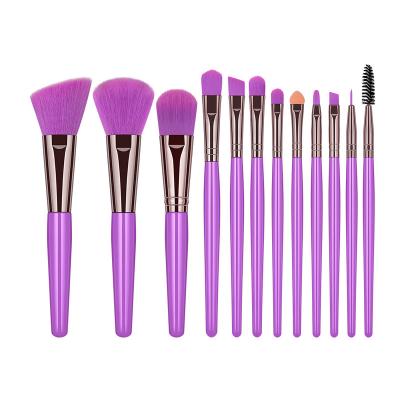 China Angular blush black makeup brush high quality vegan eye shadow OEM/ODM face makeup makeup brush wholesale private label for sale