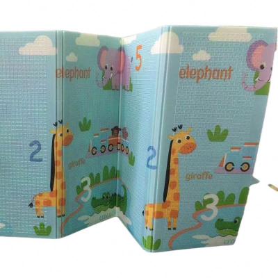 China Non-Toxic Waterproof Baby Mat Children XPE Protective Pad Cartoon Animals Baby Play Mat Foam Mat for sale