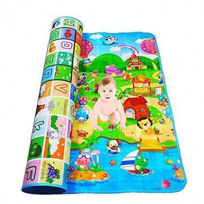 China Eco-friendly.anti-slip.water-proof foldable jungle play mat baby play mat baby crawling epe developing crawling epe for sale