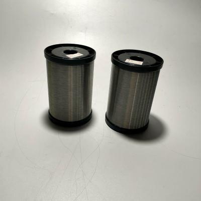 China Textile 0.016--0.1mm Ultra Fine Stainless Steel 304 316 316L SS Wire Steel Wire for sale