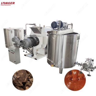 China Low Price Fully Automatic Chocolate Production Line Mixer Liquid Chocolate Production Line Continuous Melting Line for sale