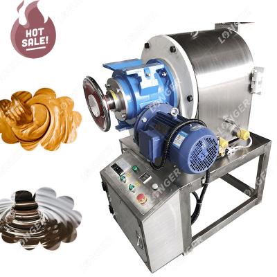 China Cheap Small Snacks Factory Automatic Chocolate Kneading 50L Chocolate Grinding Machine for sale