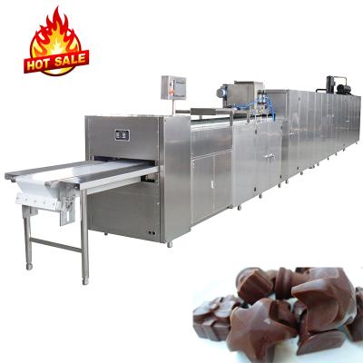 China Dairy Factory Automatic Chocolate Machine Equipment Small Chocolate Production Pouring Machine for sale