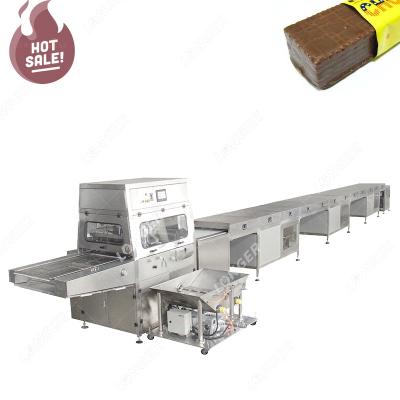 China Commercial Supplying Industrial Popsicle Chocolate Coat Coating Machine Chocolate Bottom Coating Machine for sale