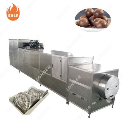 China Commercial Supply Raisin Chocolate Easter Egg Making Production Chocolate Malt Ball Chocolate Lentil Forming Machine For Small for sale