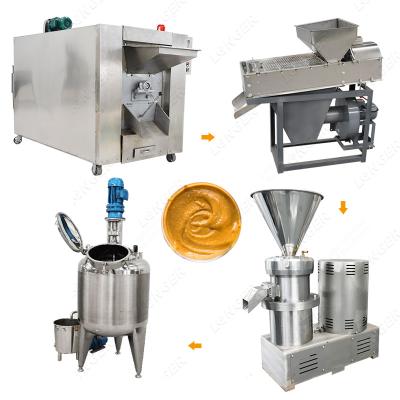 China Hot Selling Industrial Peanut Butter Processing Line 200kgs H Peanut Butter Machine Production Line 200Kgs H Peanut Butter Machine Production Line for sale