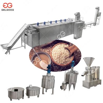 China Hot sale snack factory sesame butter making machine sesame paste machines sesame tahini production line tahini machine for sale