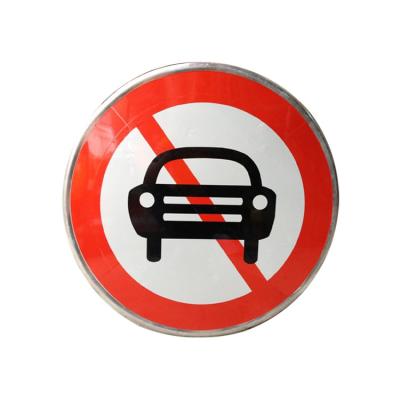 China High Visibility Customized Reflective Aluminum Sign Road Signage Signboard Safety Warning Sign Post Road Parking Lot Signage Speed ​​Limit Sign for sale