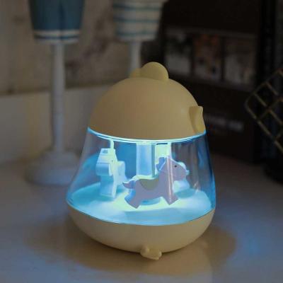 China Rotating Ward ZW Children's Cartoon Animal Night Light With Music Laputa Castle In The Sky for sale