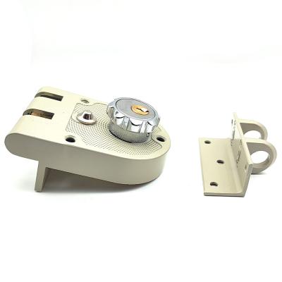 China Zinc Alloy Rim Lock Deadbolt Lock Entry Night Anti-theft Night Entry Door Lock With Keys Gold Finish for sale