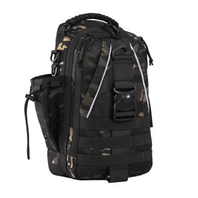 China High Quality Waterproof Rod Tools Tacitical Backpack Fishing Tackle Bag for sale