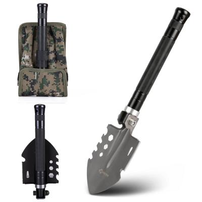 China Multi Function Military Camping Tool Survival Folding Durable Shovel For Outdoor Self Defense for sale