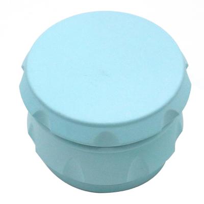 China ZJ Tobacco Wholesale 63MM Grinding Drum Shape Glow Paint Zinc AlloyTobacco Herb Weed Grinder for sale