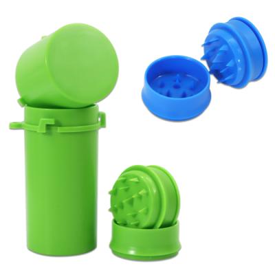 China Wholesale Custom ZJ 47MM Grinding Tobacco 4 Layers Plastic Tank Tobacco Herb Weed Grinder With Storage for sale