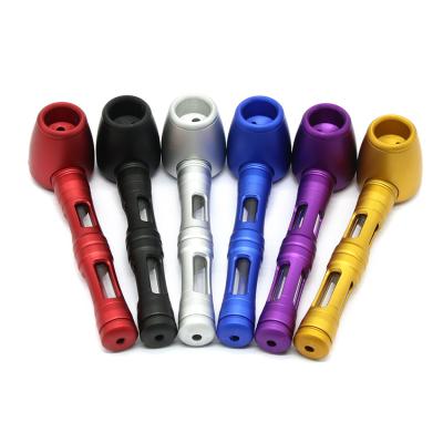 China Wholesale Tobacoo Metal Smoking Weed Pipes Aluminum Alloy Smoking Pipes for sale