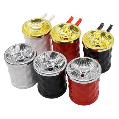 China Wholesale ZJ Air Resistance Portable High Temperature Plastic Mouth Suspension Plastic Ashtray for sale