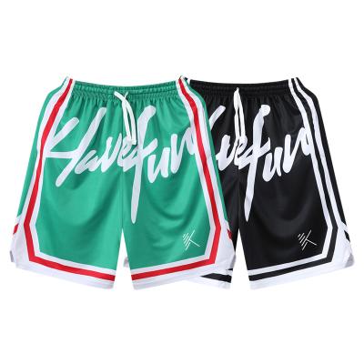 China Factory Sale Hot Hawaiian Hibiscus Balance Basketball Shorts Retro Basketball Shorts Clippers for sale