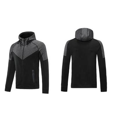 China Customized Design New Arrival Breathable Mens Coats Jackets Coats Jackets Black Polyester Autumn Men Top Casual Sports for sale