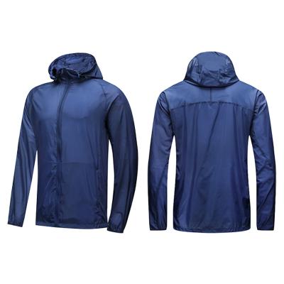 China Breathable Sports Jackets Factory Cheap Price Blue Light Windproof And Waterproof Jacket For Men for sale