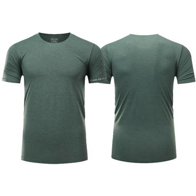 China New Custom Made Wholesale Summer Sports Short Sleeve Breathable Quick-drying Simple T-shirt for sale