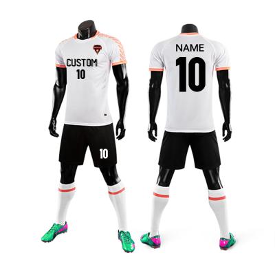 China Custom Football Training Wear Soccer Jersey Sets Sports Uniform Soccer Wear Soccer Jersey Set for sale