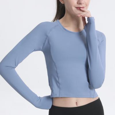 China Breathable Factory Price Ladies Winter Active Wear Women Long Sleeve Wholesale Yoga Wear for sale