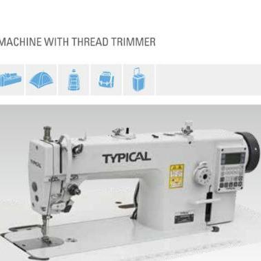 China THREAD TRIMMER bottom feed integrated lockstitch sewing machineGC202D3 for sale