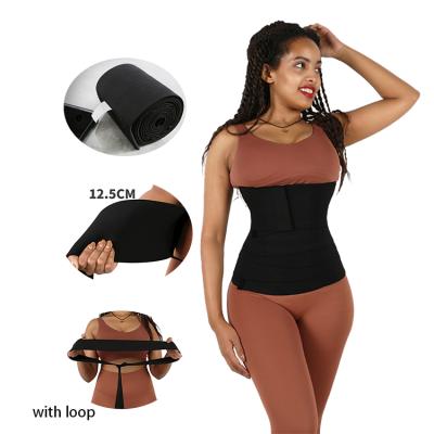 China Antibacterial Body Shaper Shapewear Slimming Waist Trimmers Belt Body Wrap Corset Belly Wrap Latex Waist Trainer for sale