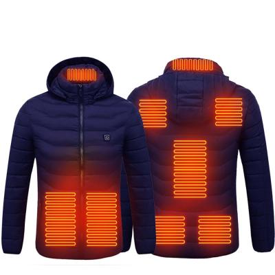 China Viable Outdoor Rechargeable Passionate Jacket Winter USB Waterproof Coat Charging Smart Passionate Clothes for sale