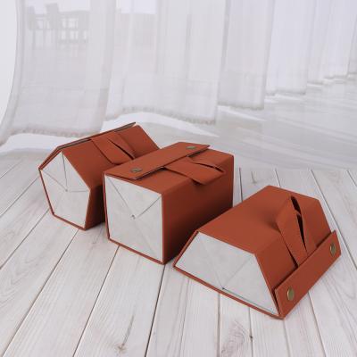 China Organizer Roll for Custom Polygon Sunglasses Case Box Polygon Eyewear Leather Sunglasses Case PU Leather Case for sale