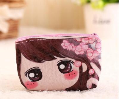 China Can Put Key And Credit Card Cute Cartoon Printing Nice Mini Coin Purse For Girls for sale