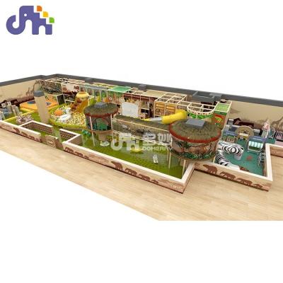 China New Design Playground Equipment Set Plastic Kids Indoor Playground Entertainment Playing Equipment Play Center for sale