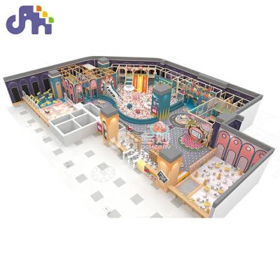 China Large Plastic Gym Indoor Playhouse Kid's Playground Theme Park Amusement Park Indoor Playground Toys Play Center for sale