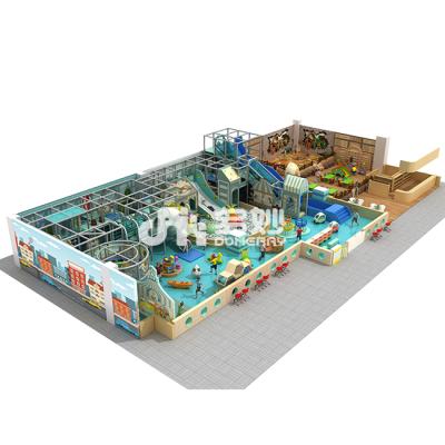 China New Cheap Softplay Indoor Toddler Plastic Playgrounds Soft Playground Playground Equipment Soft Playground for sale