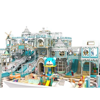 China Top 3 Plastic Supplier Guangzhou Indoor Playground Playground Equipment For Kids for sale