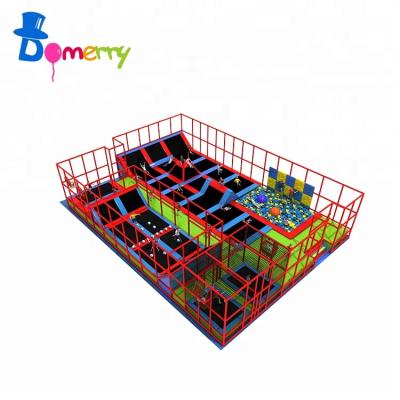 China Plastic Playground Guangzhou Kids Trampoline Park Indoor Used Indoor Playground for sale